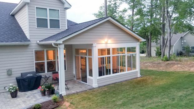 Sunroom with Patio